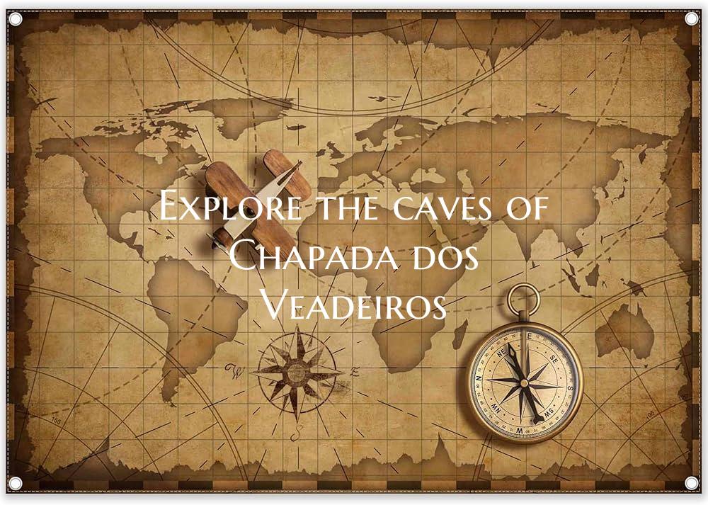Explore the caves of Chapada dos Veadeiros