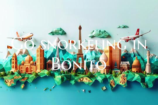 Go snorkeling in Bonito