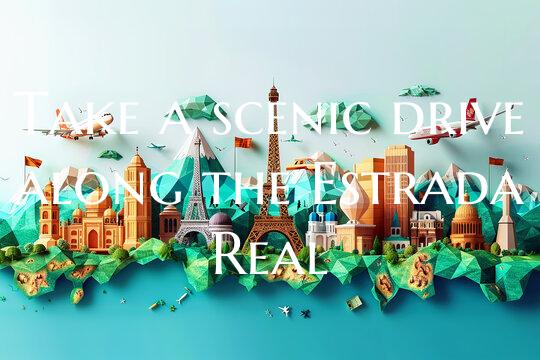 Take a scenic drive along the Estrada Real