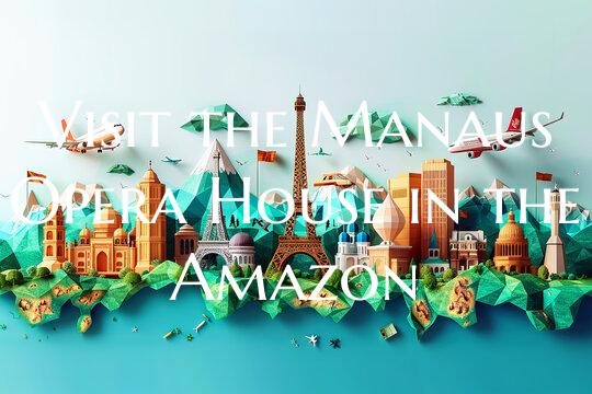 Visit the Manaus Opera House in the Amazon